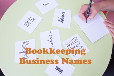 Bookkeeping Business Names Ideas