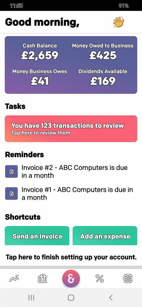 Ember Accounting Software Review Ember Accounting Mobile Application